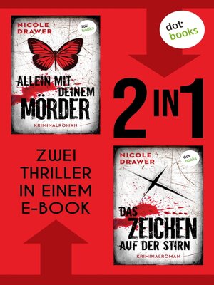 cover image of Allein mit deinem Mörder & Das Zeichen auf der Stirn